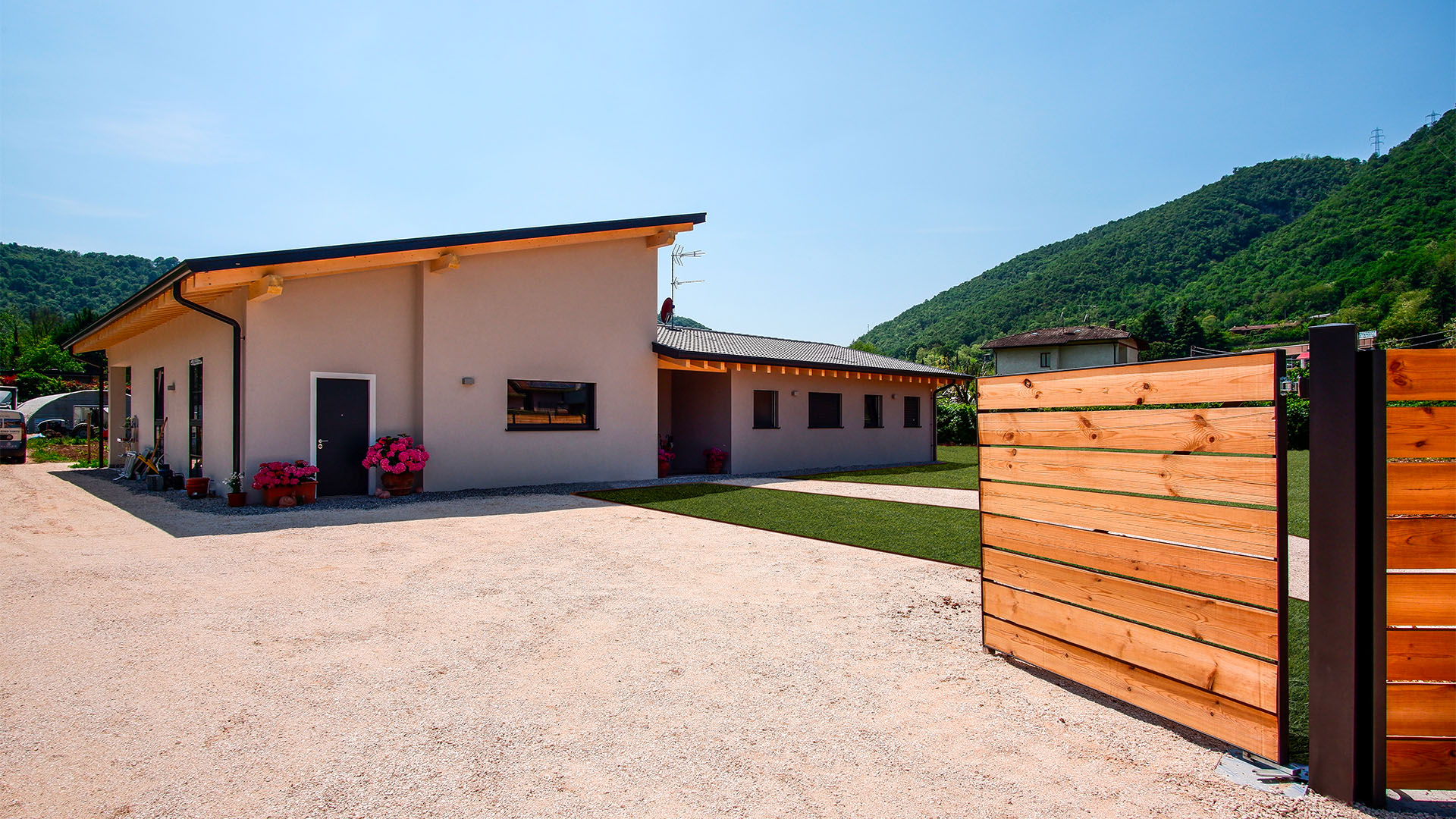 Progettazione e costruzione casa in legno a Concesio (Brescia)
