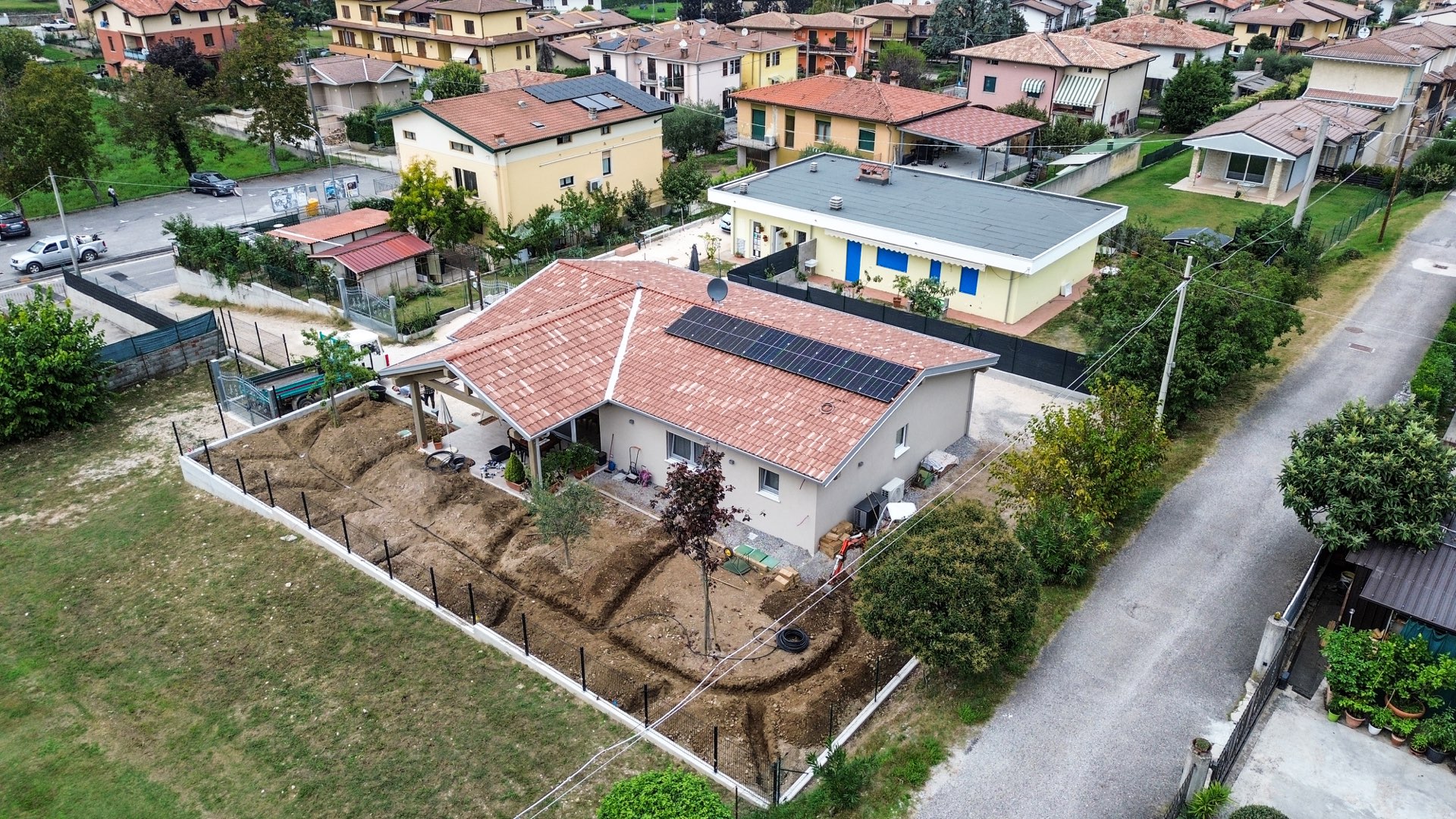 Progettazione e realizzazione casa in legno a Brandico - Brescia